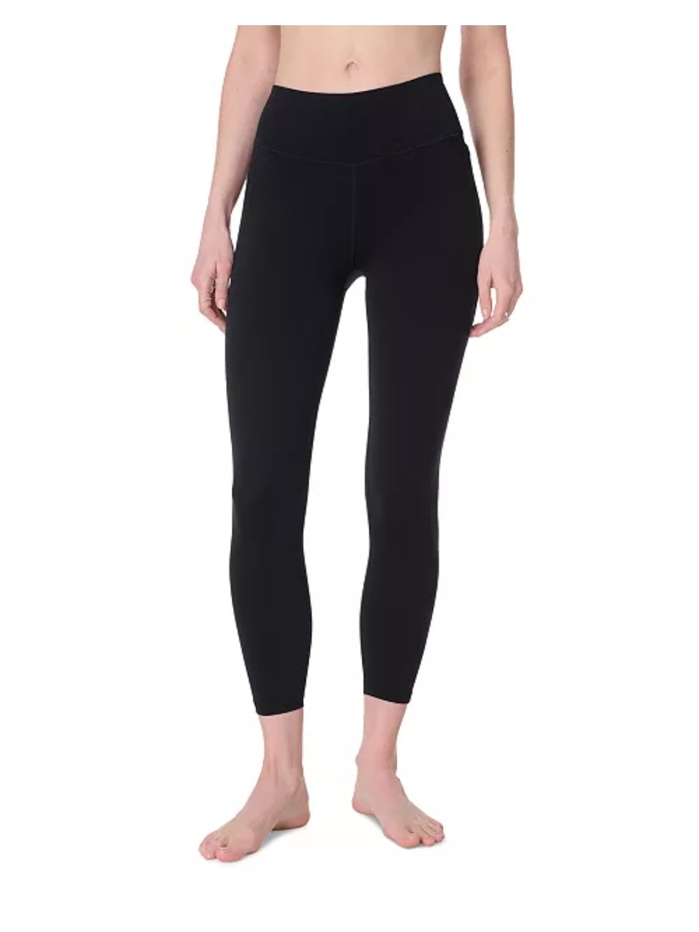 Sweaty Betty Olive Green High-Waist Ultimate 7/8 Studio Leggings